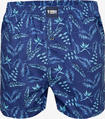 Boxers ' Print Sets ' Happy Shorts en bleu