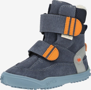 Qnuffs Boots in Blue: front