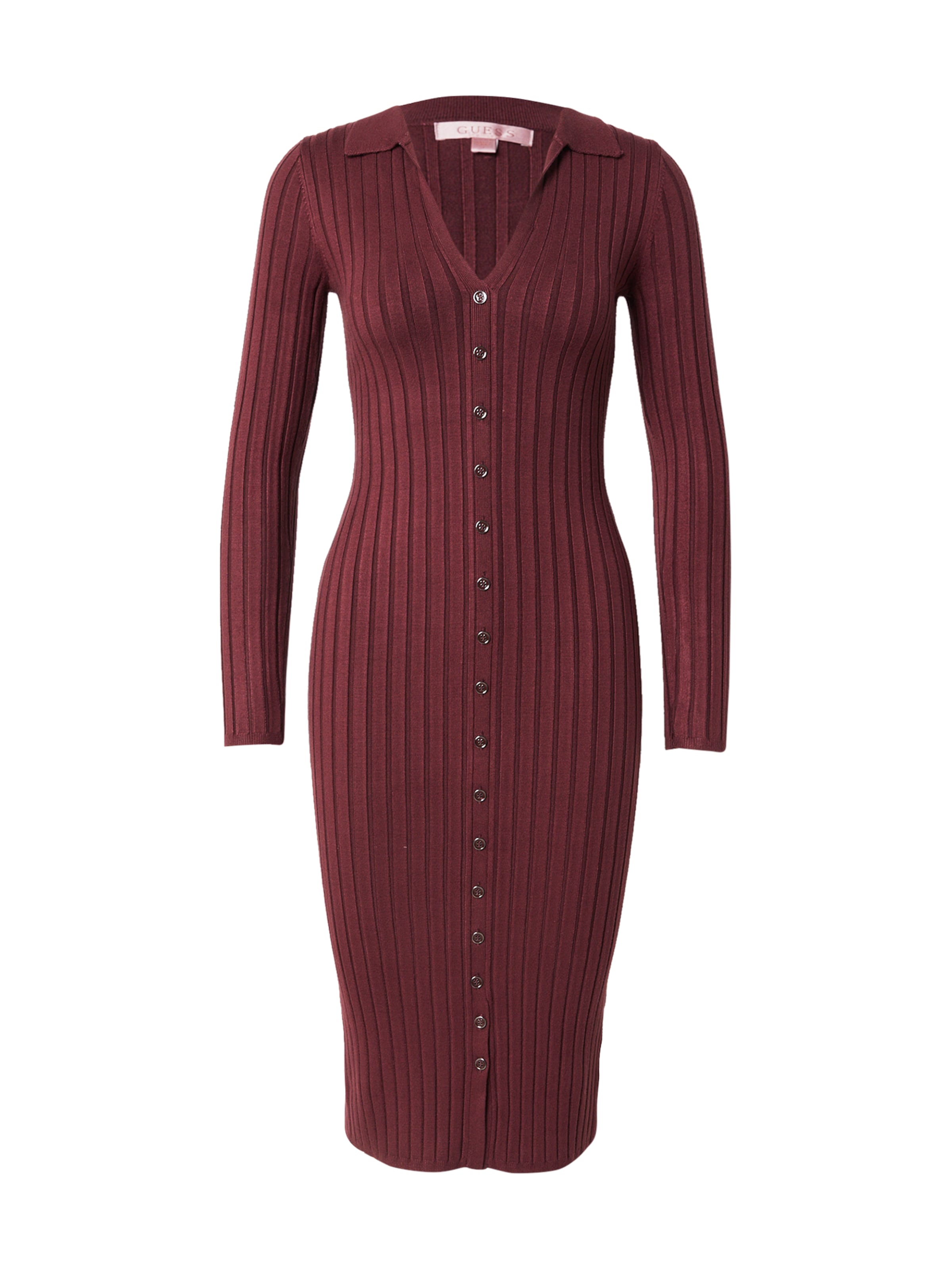 GUESS Knitted dress 'MIRANDA' in Chestnut brown, Item view