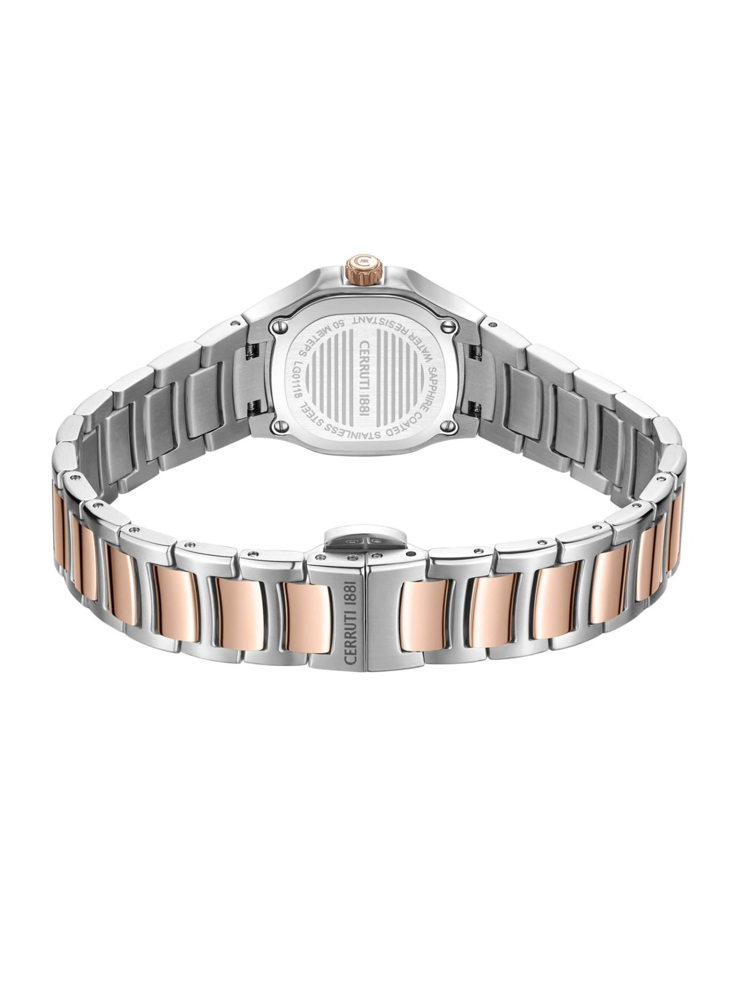 CERRUTI 1881 Analog watch 'Watch Trento Lady' in Silver