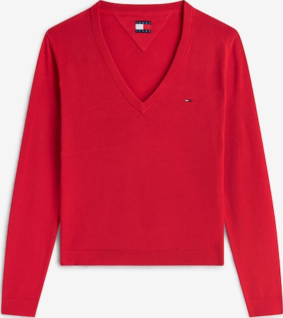 Tommy Jeans Neulepaita 'ESSENTIAL' koossa XXS värissä punainen, Tuotenäkymä