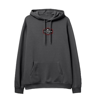 Felpa di Surf Monkey in grigio: frontale