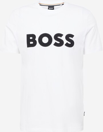 BOSS T-Shirt 'Tiburt' in Weiß: predná strana