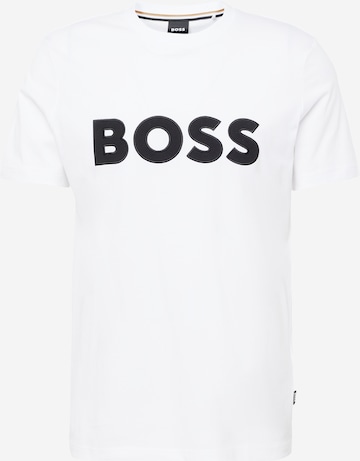 BOSS Black Shirt 'Tiburt' in White: front