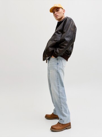 JACK & JONES Loosefit Jeans 'JJIEddie JJOriginal' in Blauw
