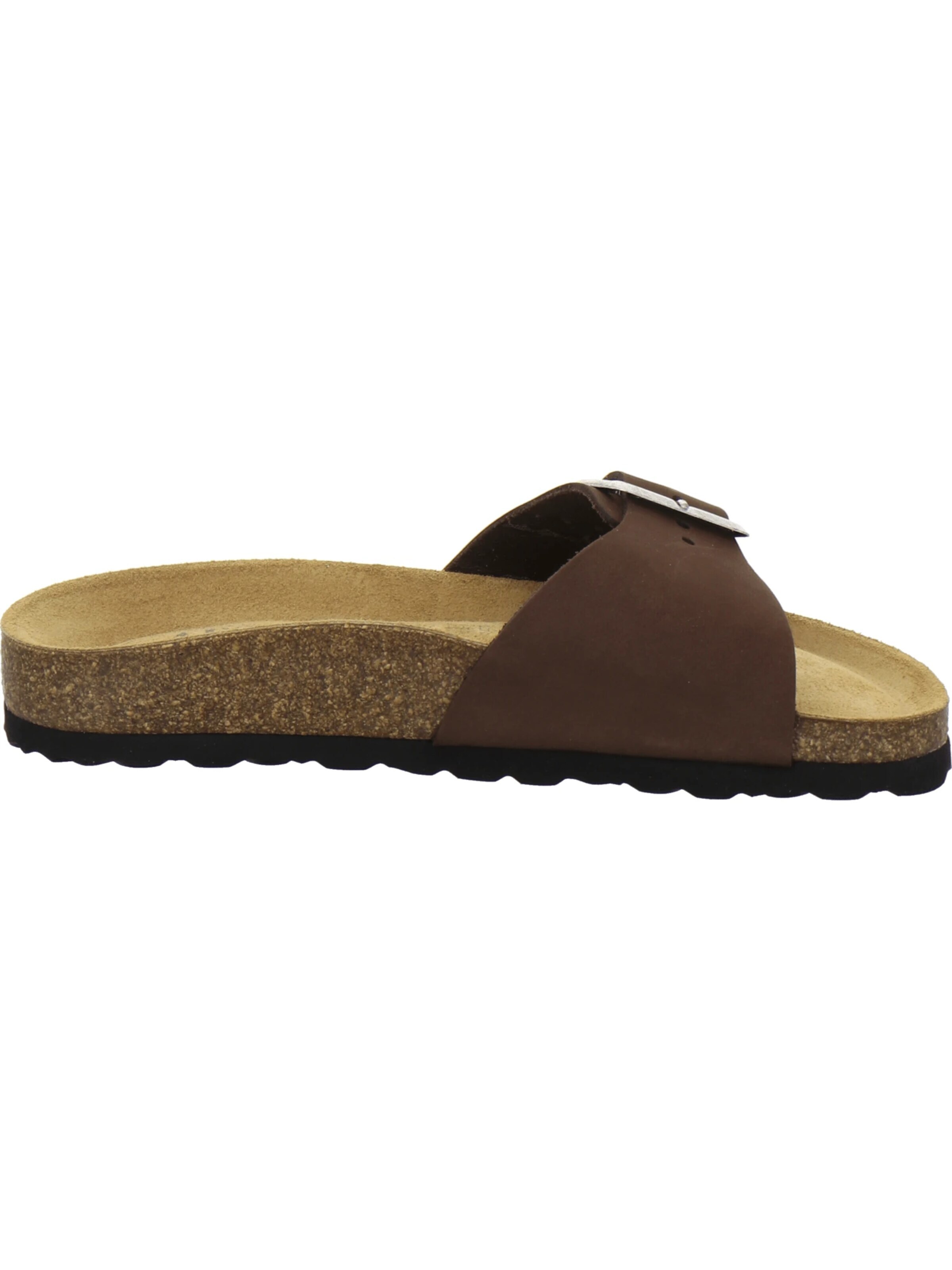 Zoccoletto 'Pantoletten Damen Einschnaller mocca' di AFS-Schuhe in marrone