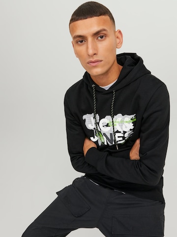 JACK & JONES Sweatshirt 'JJDust' i sort