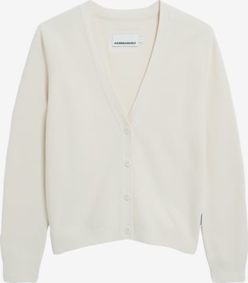 Cardigan ARMEDANGELS en beige : devant