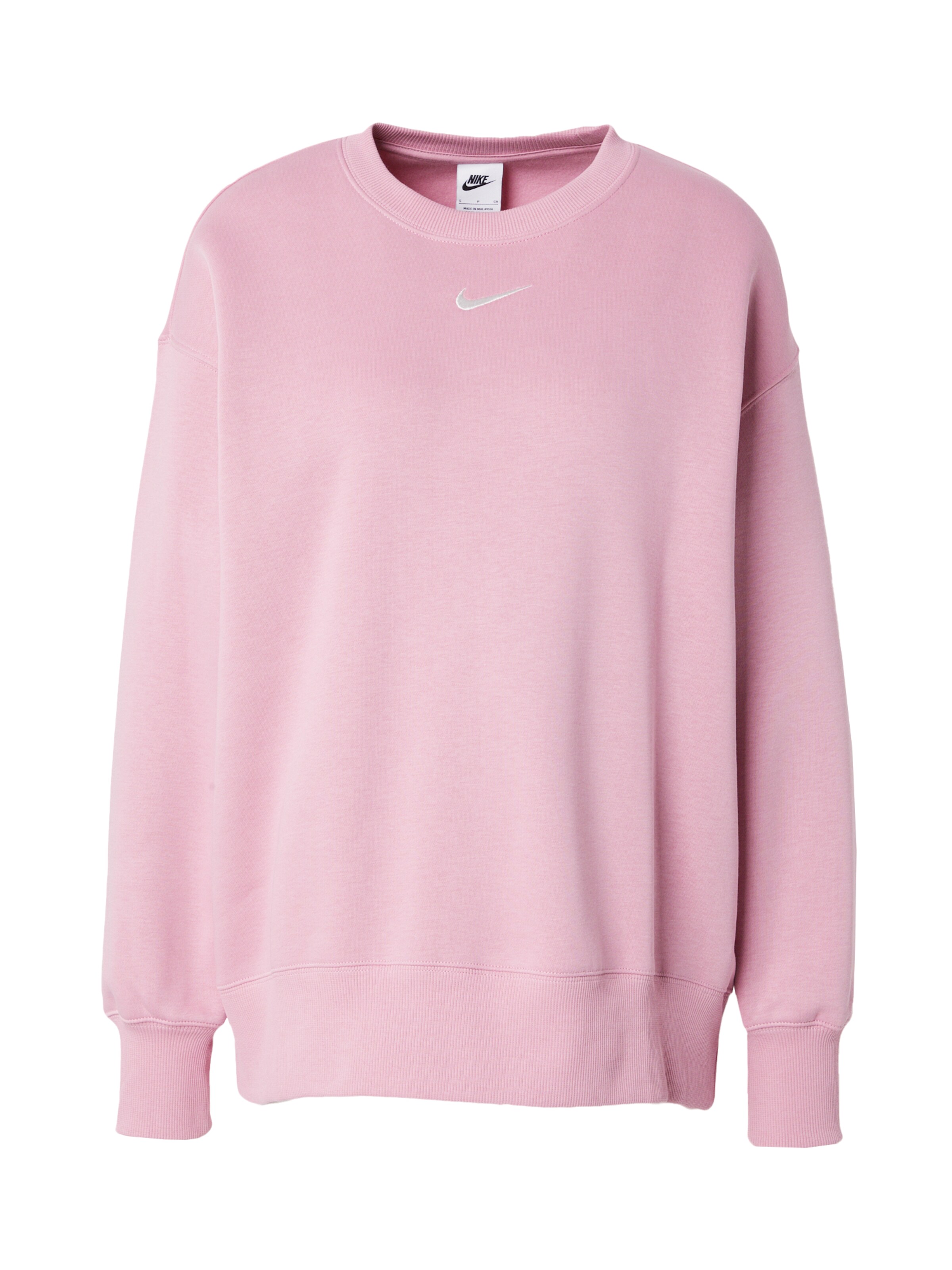 Nike Sportswear Μπλούζα φούτερ 'PHNX FLC' σε ροζ: μπροστά