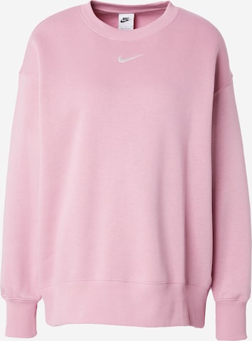 Felpa 'PHNX FLC' di Nike Sportswear in rosa: frontale