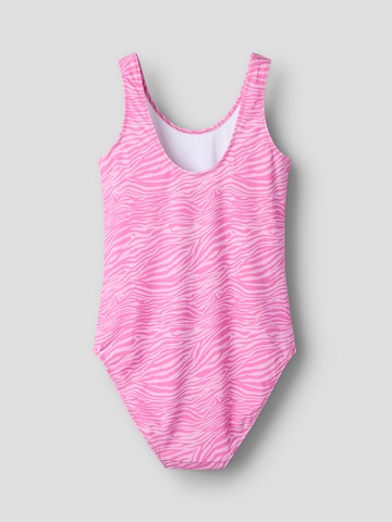 NAME IT Fürdőruhák 'NKFZANIMAL' - rózsaszín