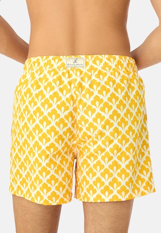 Gassa d'Amante Badeshorts 'Sanremo' in Gelb