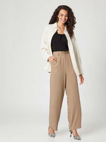 Wide Leg Pantalon 'Kathe' Guido Maria Kretschmer Women en beige