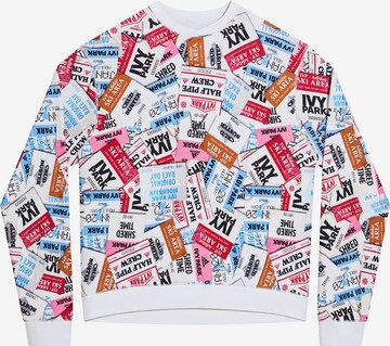 jauktas krāsas ADIDAS ORIGINALS Sportisks džemperis 'SKITAG CREW': no priekšpuses