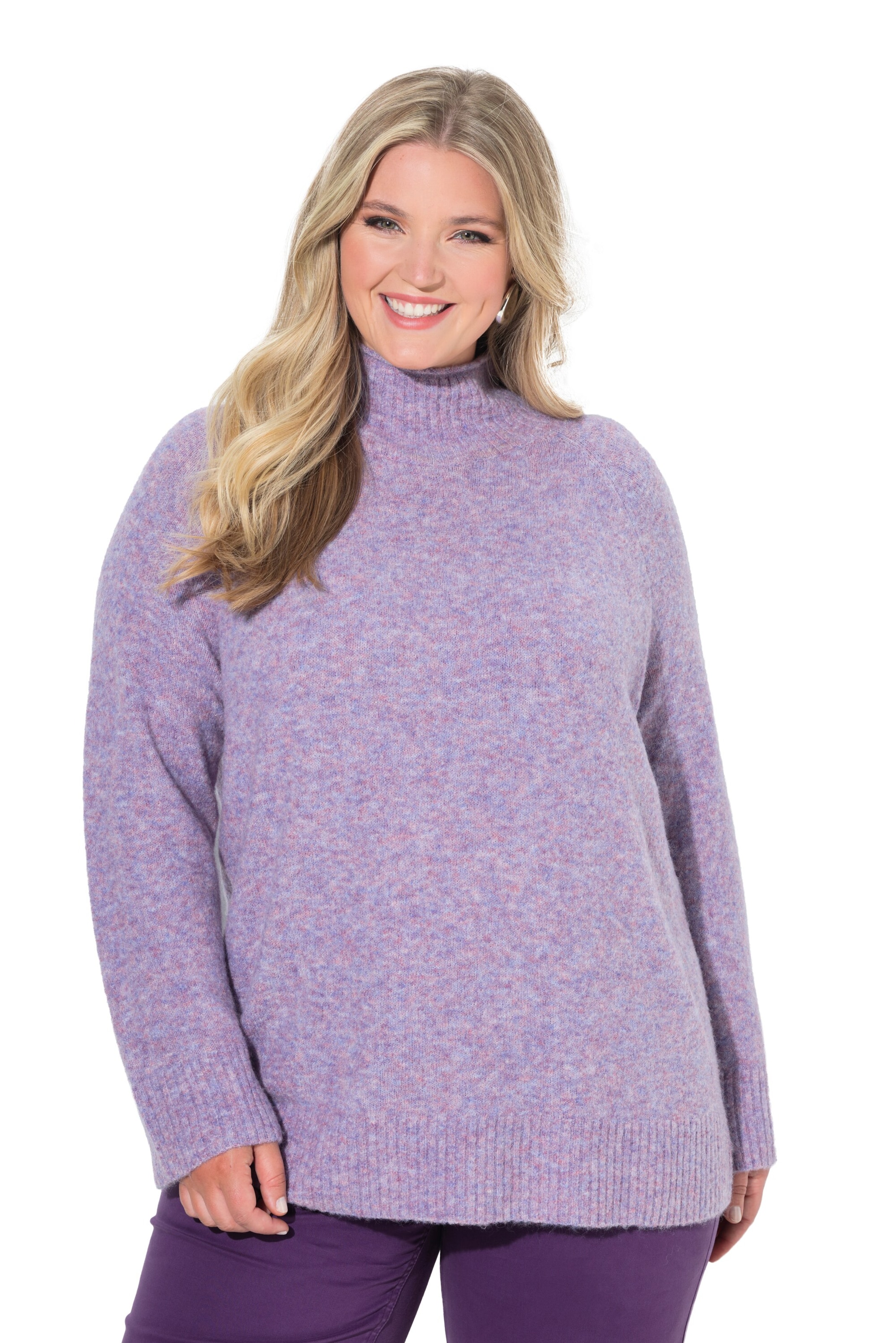 MIAMODA Pullover in Lila: Vorderseite
