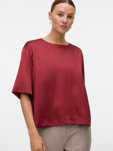 VERO MODA Shirt 'VMGODDESS' in Red: front