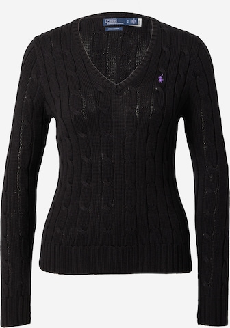 Pull-over 'KIMBERLY' Polo Ralph Lauren en noir : devant