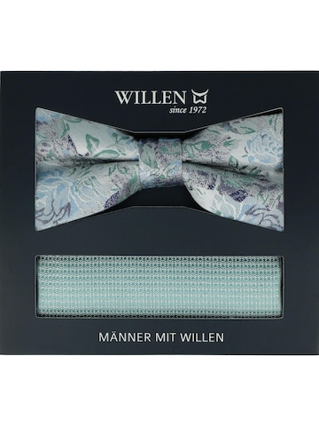 WILLEN Fliege 'Set Floral/ Uni'‌‌‌ in Grün