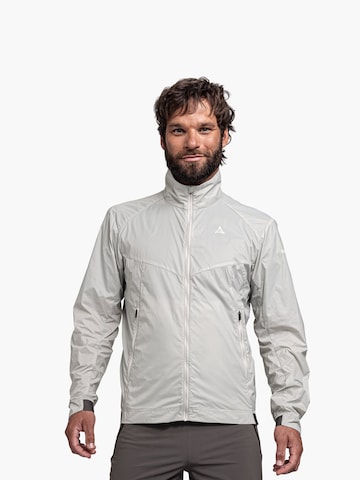 Schöffel Outdoor jacket 'Bygstad' in Grey: front