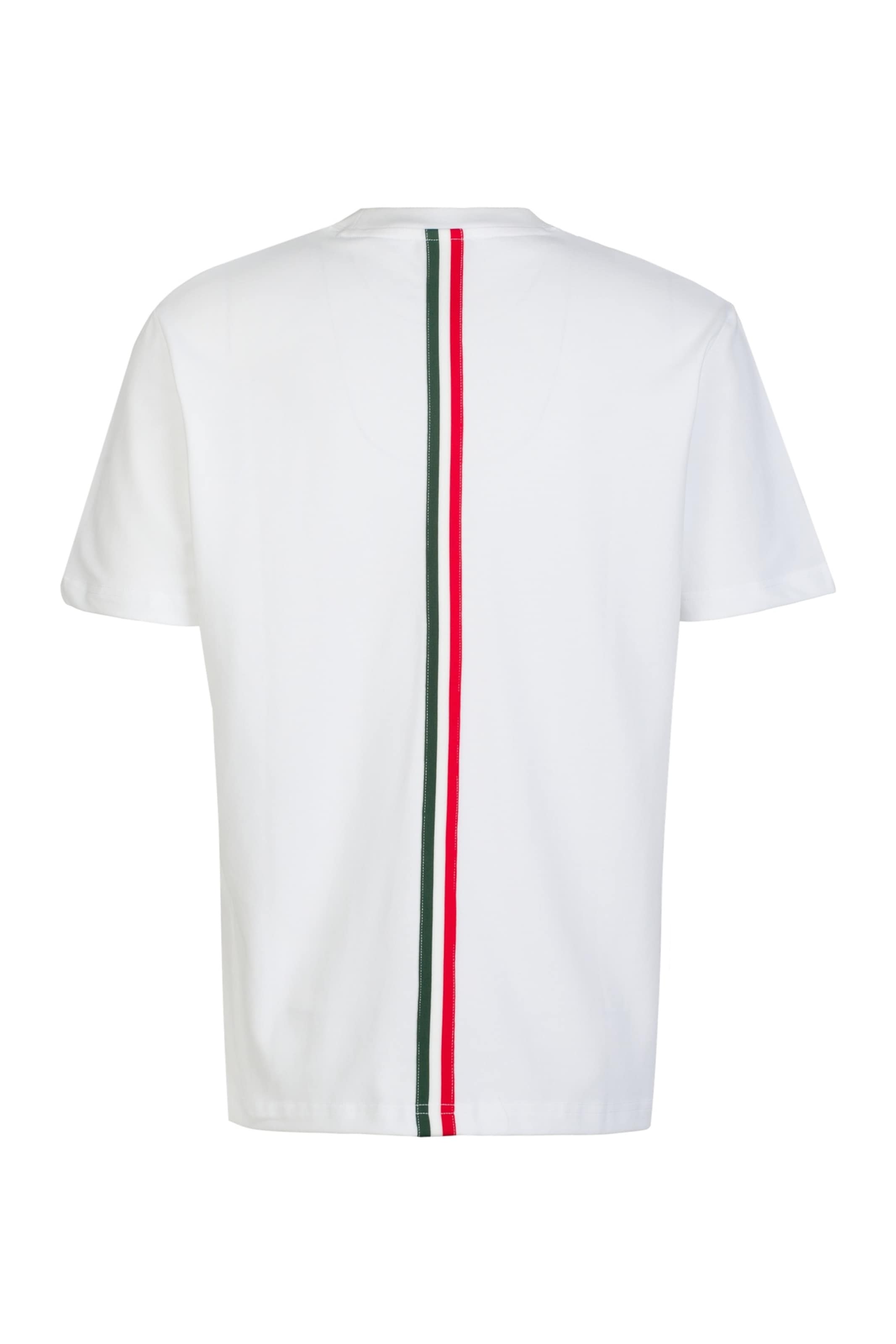 19V69 ITALIA Shirt 'Rafael Flag' in White