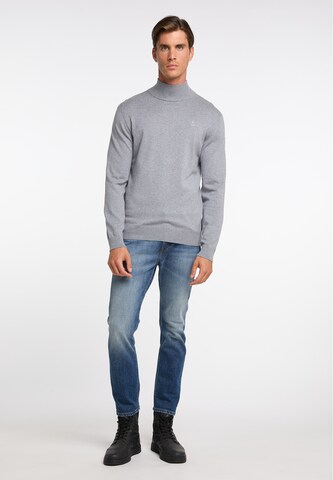 DreiMaster Klassik Pullover in Grau