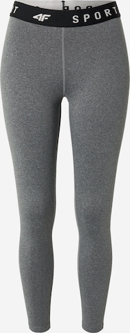 4F Workout Pants in Grey: front