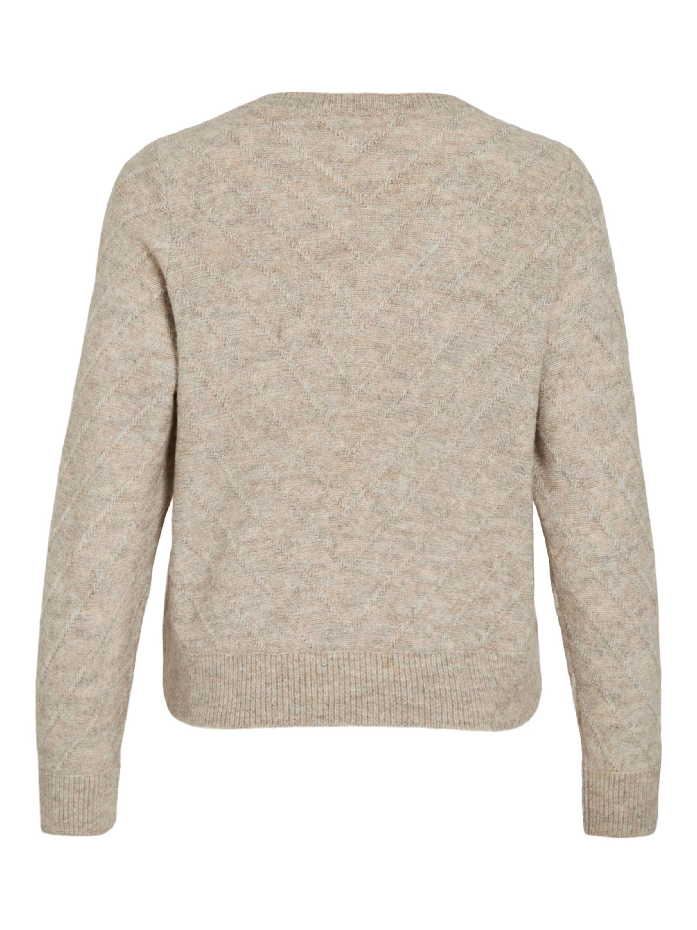 VILA Свитер в Бежевый