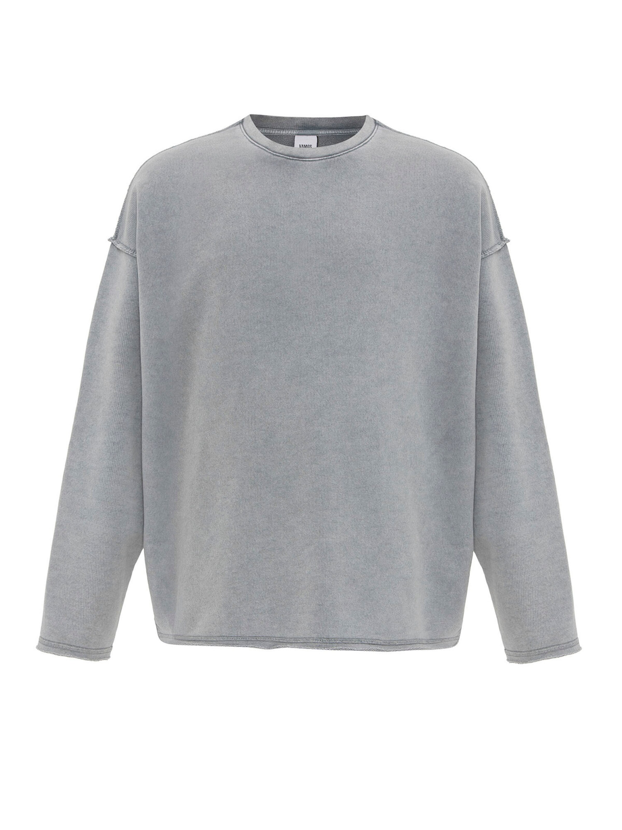 VAMOS CLO Свитшот в Серый: спереди