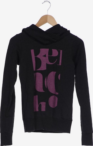 BENCH Sweatshirt & Zip-Up Hoodie in XS in Black: front