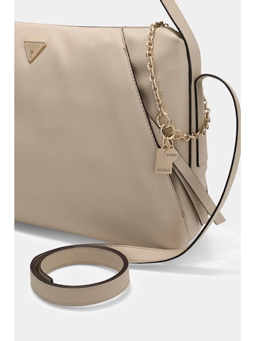 GUESS Schultertasche 'Devon' in Beige