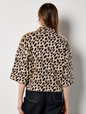 Apricot Trui in Beige