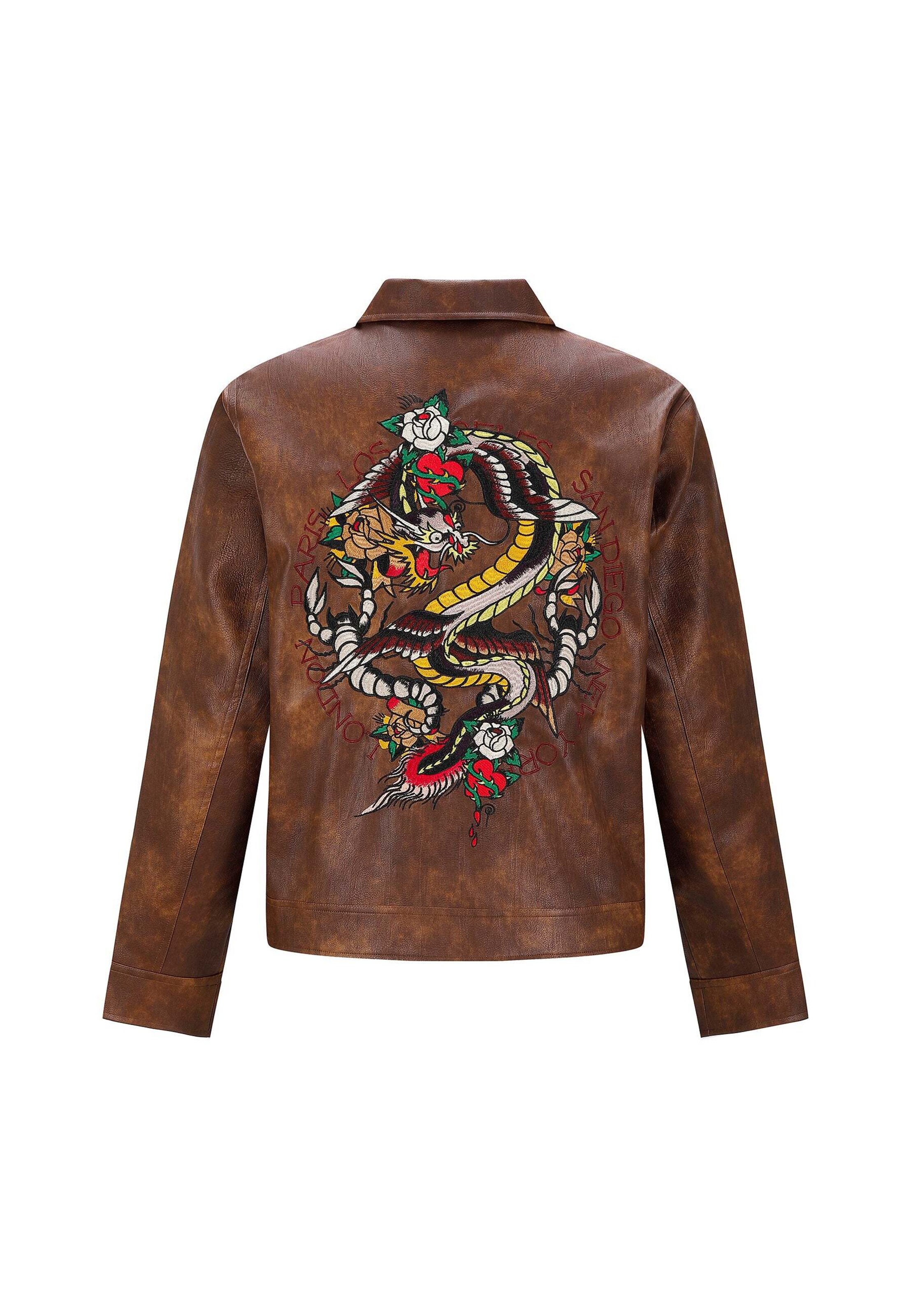 Ed Hardy Kiskabát - barna