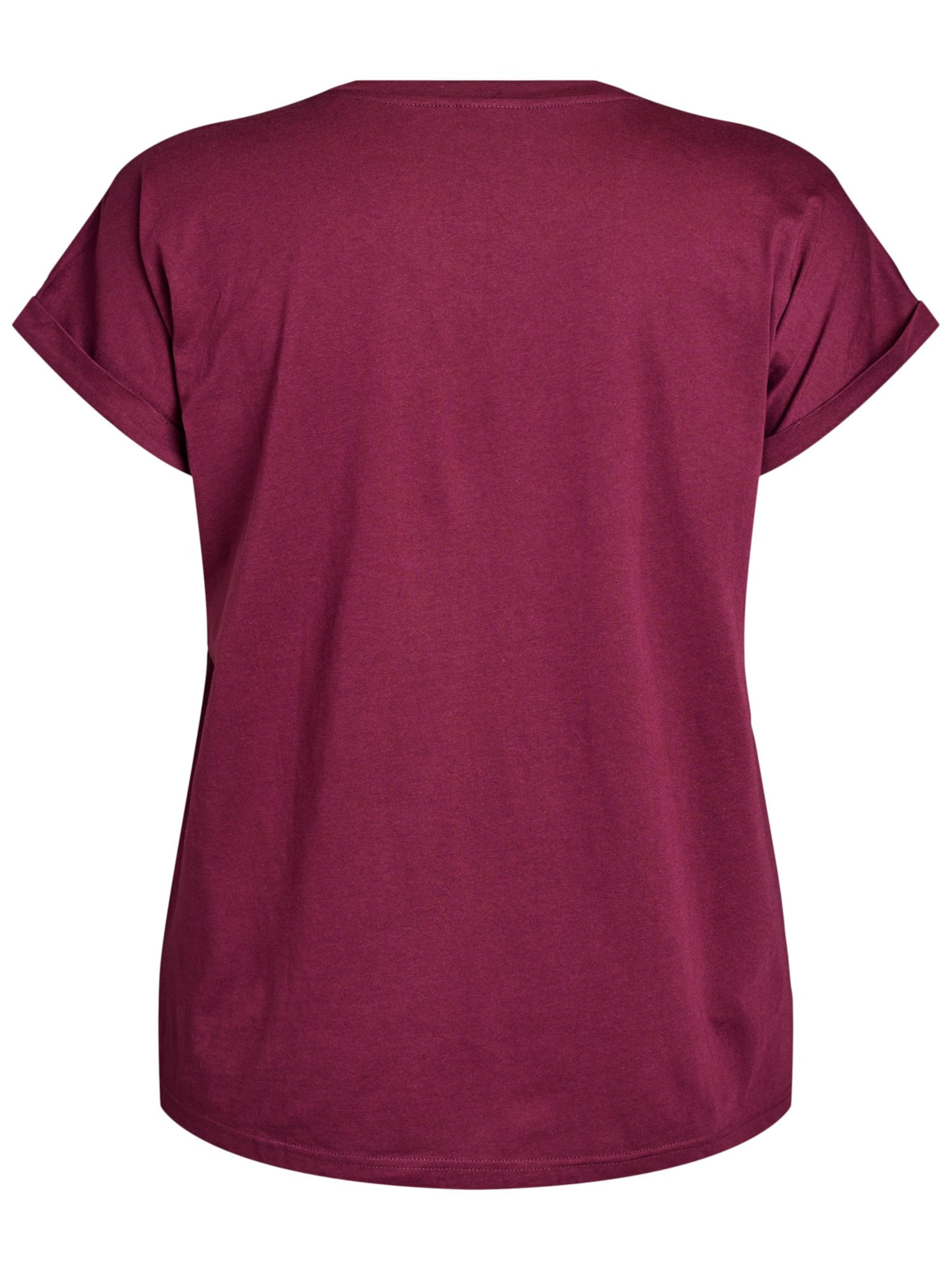 T-shirt 'MKatja' Zizzi en rouge