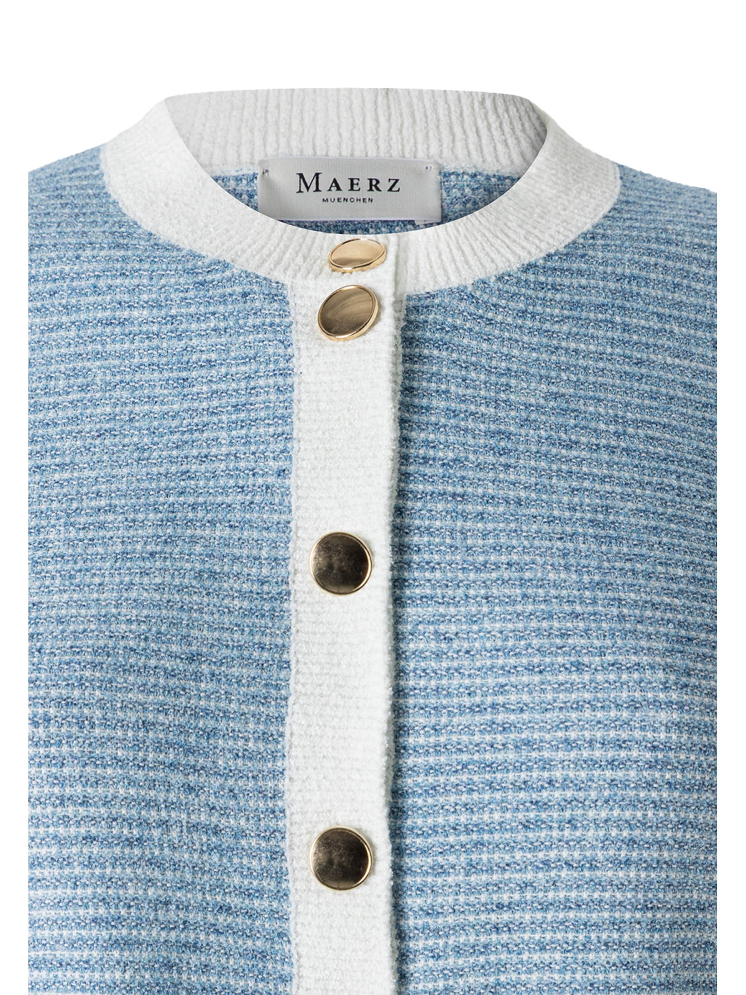 Cardigan ' 276601 ' MAERZ Muenchen en bleu