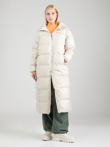 COLUMBIA Пальто в спортивном стиле 'Puffect' в Серый: спереди
