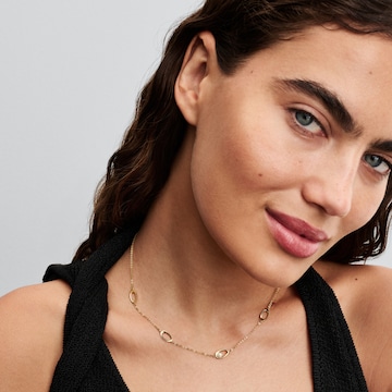 Pandora Kette in Gold: Vorderseite