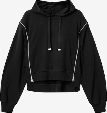 AllSaints Collegepaita 'Ciara' värissä musta: etupuoli