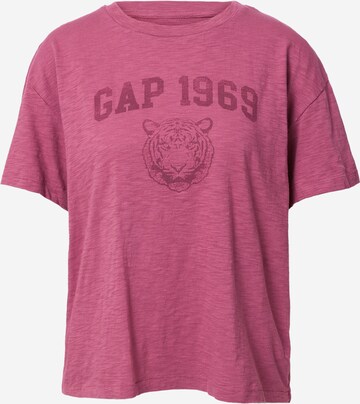 T-shirt GAP en rose : devant