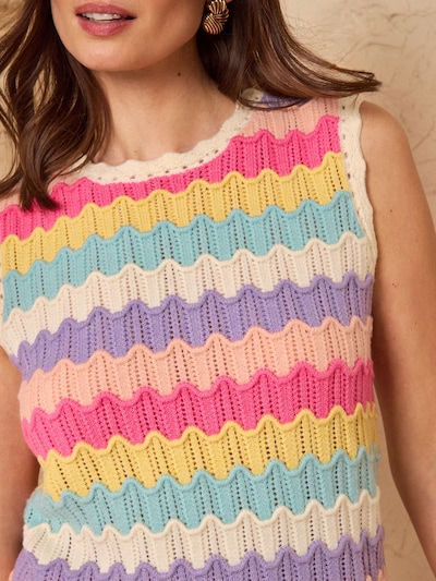 love & roses Pullover i blandingsfarvet, Produktvisning