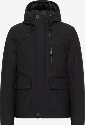 DreiMaster Klassik Winter Jacket in Black: front