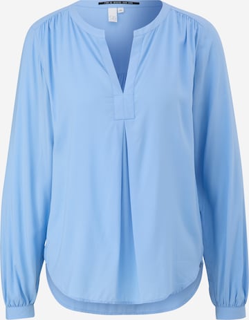 QS - Blusa en azul: frente