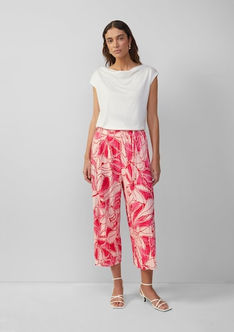 s.Oliver BLACK LABEL Wide leg Broek in Roze