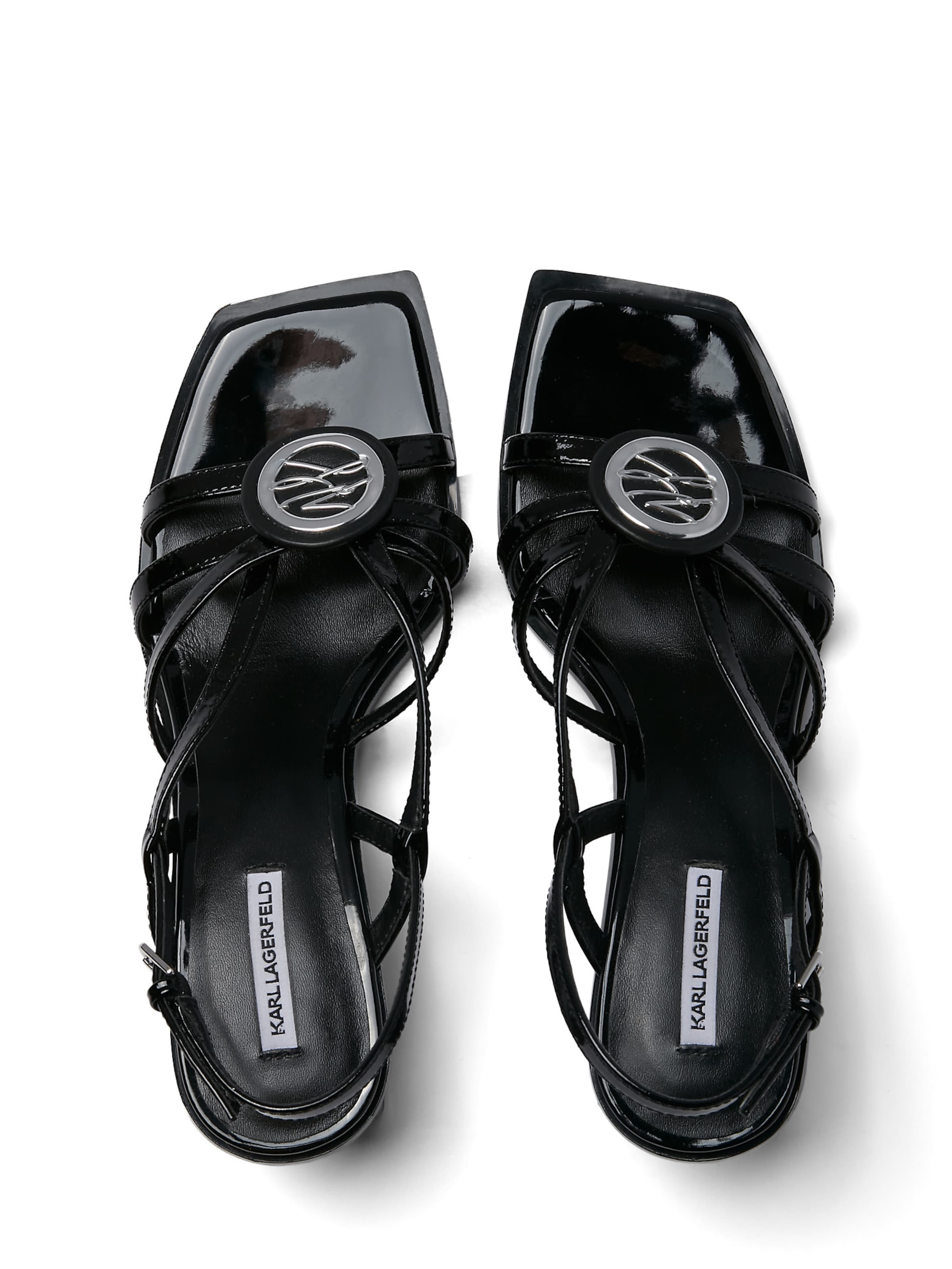 Karl LagerfeldSandale s remenčićima 'BEKKI' - crna boja