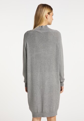 DreiMaster Klassik Stickad klänning i grå
