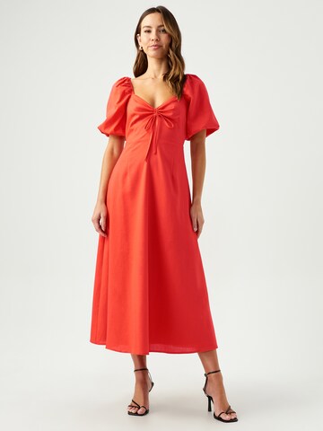 Sável Dress 'LUA' in Red