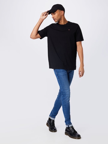 DIESEL Shirt 'MICRODIV' in Black