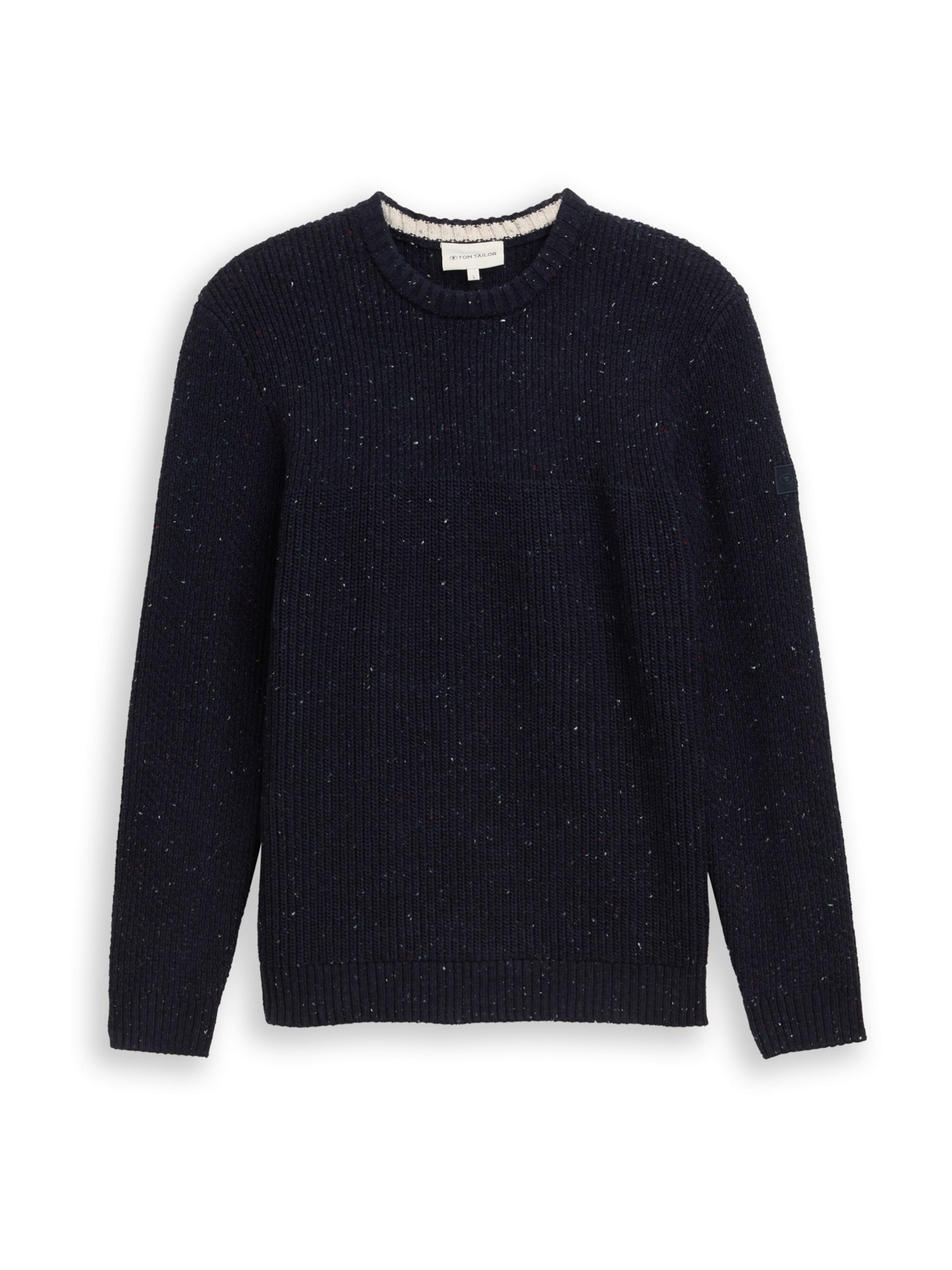 TOM TAILOR Sweater in Blue: front