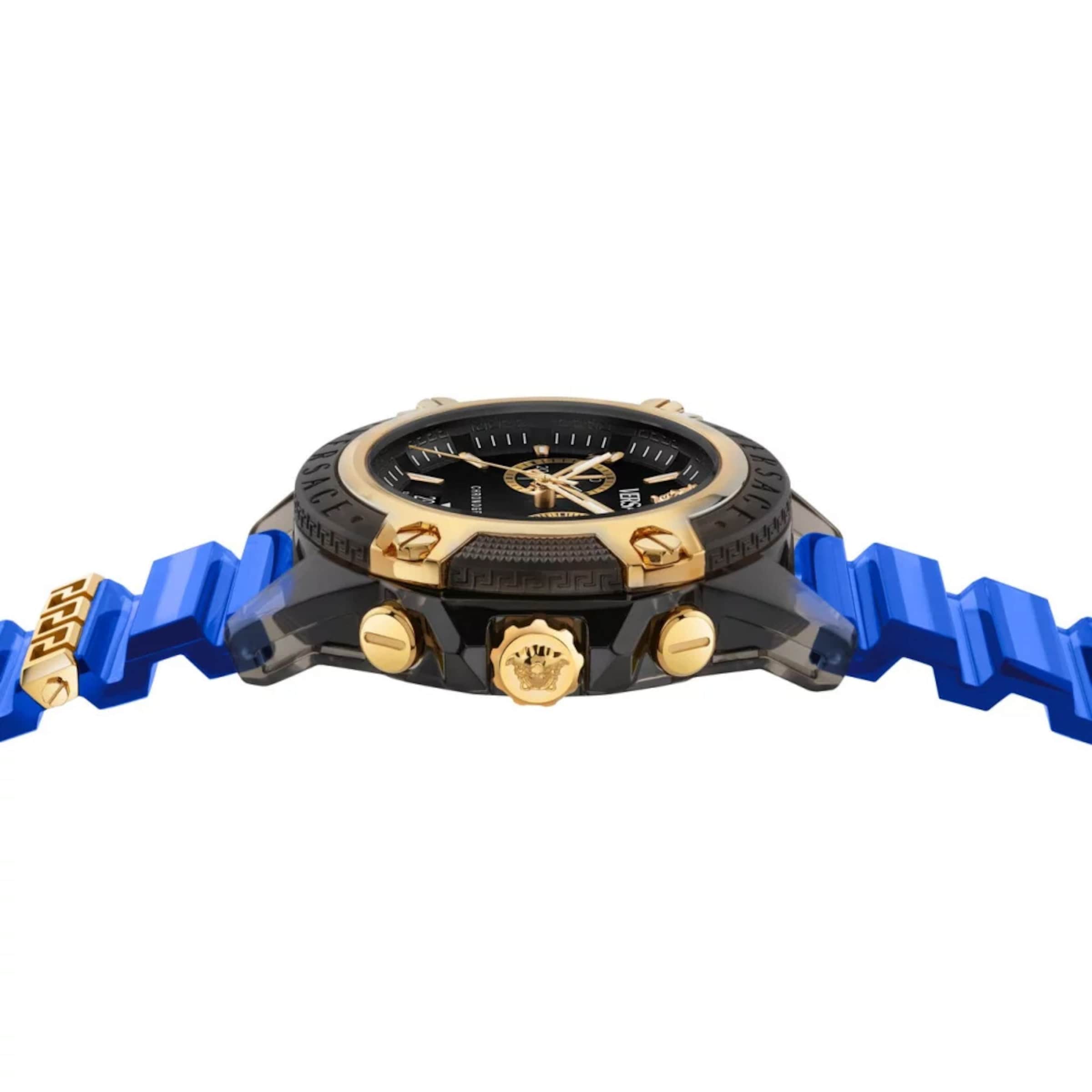 VERSACE Analoog horloge in Blauw