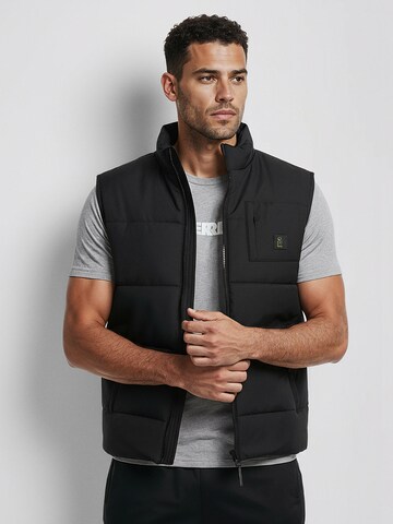 SUPERREBEL® GEAR Between-Season Jacket 'ANTHONY' in Black: front