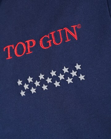 TOP GUN Poloshirt in Blau